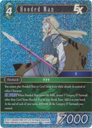 FF TCG - Opus XI Collection: Soldier's Return - 11-054 R Hooded Man Ex (Foil)