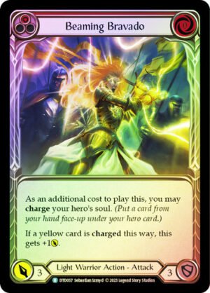 FAB TCG - DTD057 Beaming Bravado (Red) RRF