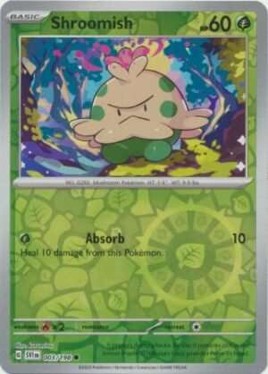 Pokemon TCG - Scarlet & Violet - 003/198 Common Reverse Holo - Shroomish