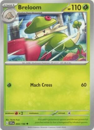 Pokemon TCG - Scarlet & Violet - 004/198 Uncommon - Breloom