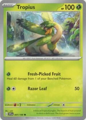 Pokemon TCG - Scarlet & Violet - 007/198 Common - Tropius