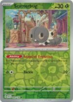 Pokemon TCG - Scarlet & Violet - 008/198 Common Reverse Holo - Scatterbug
