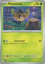 Pokemon TCG - Scarlet & Violet: Twilight Masquerade - 012/167 Common - Phantump