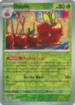 Pokemon TCG - Scarlet & Violet: Twilight Masquerade - 018/167 Reverse Holo Uncommon - Dipplin