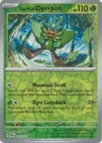 Pokemon TCG - Scarlet & Violet: Twilight Masquerade - 024/167 Holo Rare Reverse Holo - Teal Mask Ogerpon