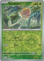 Pokemon TCG - Scarlet & Violet - 025/198 Common - Toedscool