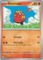 Pokemon TCG - Scarlet & Violet: Twilight Masquerade - 034/167 Common - Darumaka