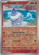 Pokemon TCG - Scarlet & Violet: Twilight Masquerade - 036/167 Reverse Holo Common - Litwick
