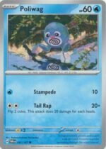 Pokemon TCG - Scarlet & Violet: Twilight Masquerade - 041/167 Common - Poliwag