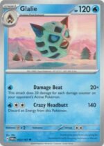 Pokemon TCG - Scarlet & Violet: Twilight Masquerade - 052/167 Uncommon - Glalie