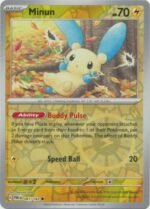 Pokemon TCG - Scarlet & Violet - 061/182 Common Reverse Holo - Minun