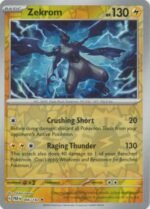 Pokemon TCG - Scarlet & Violet - 066/182 Holo Rare Reverse Holo - Zekrom