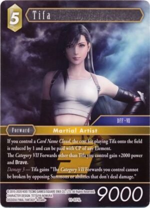FF TCG - Opus XI Collection: Soldier's Return - 11-071 L Tifa