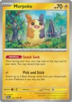 Pokemon TCG - Scarlet & Violet: Twilight Masquerade - 072/167 Uncommon - Morpeko