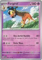 Pokemon TCG - Scarlet & Violet: Twilight Masquerade - 084/167 Uncommon - Farigiraf