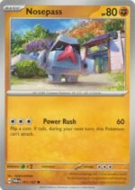 Pokemon TCG - Scarlet & Violet: Twilight Masquerade - 101/167 Common - Nosepass