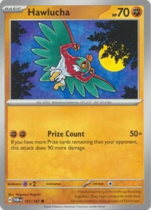 Pokemon TCG - Scarlet & Violet: Twilight Masquerade - 107/167 Common - Hawlucha