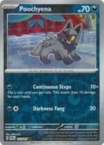 Pokemon TCG - Scarlet & Violet: Twilight Masquerade - 113/167 Common Reverse Holo - Poochyena
