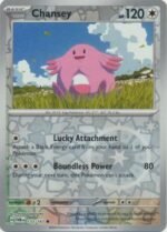 Pokemon TCG - Scarlet & Violet: Twilight Masquerade - 133/167  Common Reverse Holo  - Chansey
