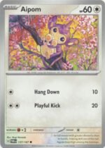Pokemon TCG - Scarlet & Violet: Twilight Masquerade - 137/167 Common - Aipom