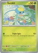 Pokemon TCG - Scarlet & Violet: Paradox Rift - 001/182 Common - Surskit