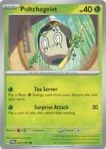 Pokemon TCG - Scarlet & Violet: Twilight Masquerade - 021/167 Common - Poltchageist