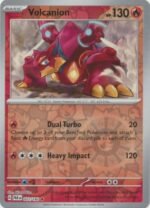 Pokemon TCG - Scarlet & Violet: Paradox Rift - 022/182 Holo Rare Reverse Holo - Volcanion