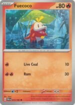 Pokemon TCG - Scarlet & Violet: Paradox Rift - 023/182 Common - Fuecoco