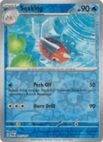 Pokemon TCG - Scarlet & Violet: Twilight Masquerade - 045/167 Common Reverse Holo - Seaking