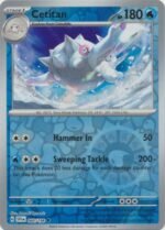 Pokemon TCG - Scarlet & Violet - 060/198 Uncommon Reverse Holo - Cetitan