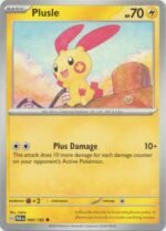 Pokemon TCG - Scarlet & Violet: Paradox Rift - 060/182 Common - Plusle