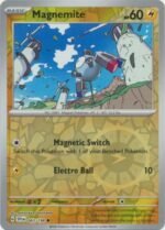 Pokemon TCG - Scarlet & Violet - 063/198 Common Reverse Holo - Magnemite