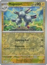 Pokemon TCG - Scarlet & Violet - 064/198 Common Reverse Holo- Magneton