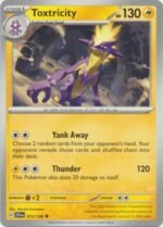 Pokemon TCG - Scarlet & Violet - 072/198 Uncommon - Toxtricity