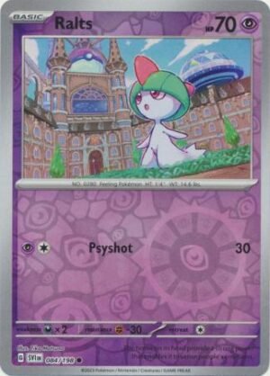 Pokemon TCG - Scarlet & Violet - 084/198 Common Reverse Holo - Ralts