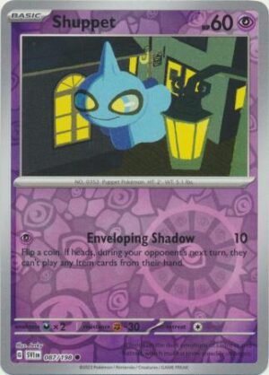 Pokemon TCG - Scarlet & Violet - 087/198 Common Reverse Holo - Shuppet