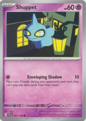 Pokemon TCG - Scarlet & Violet - 087/198 Common - Shuppet