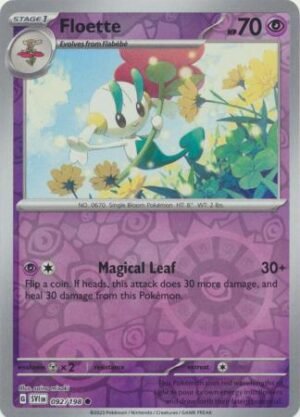 Pokemon TCG - Scarlet & Violet - 092/198 Common Reverse Holo - Floette