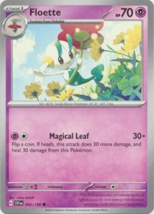 Pokemon TCG - Scarlet & Violet - 092/198 Common - Floette