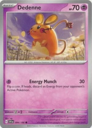 Pokemon TCG - Scarlet & Violet - 094/198 Common - Dedenne