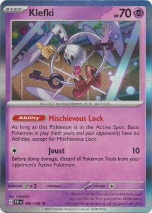 Pokemon TCG - Scarlet & Violet - 096/198 Holo Rare - Klefki