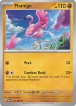 Pokemon TCG - Scarlet & Violet: Paradox Rift - 106/182 Common - Flamigo