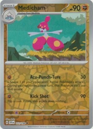 Pokemon TCG - Scarlet & Violet - 111/198 Uncommon - Medicham