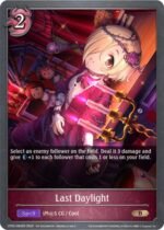 Shadowverse Evolve - CP02-085EN Last Daylight B