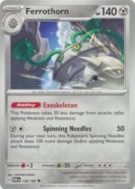 Pokemon TCG - Scarlet & Violet: Paradox Rift - 128/182 Uncommon - Ferrothorn