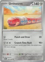 Pokemon TCG - Scarlet & Violet: Paradox Rift - 138/182 Uncommon - Orthworm