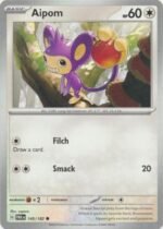 Pokemon TCG - Scarlet & Violet: Paradox Rift - 145/182 Common - Aipom