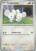 Pokemon TCG - Scarlet & Violet: Paradox Rift - 154/182 Common - Tandemaus