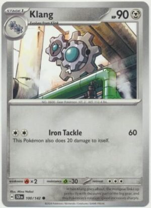 Pokemon TCG - Scarlet & Violet: Stellar Crown - 100/142 Common - Klang