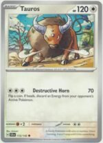 Pokemon TCG - Scarlet & Violet: Stellar Crown - 112/142 Common- Tauros
